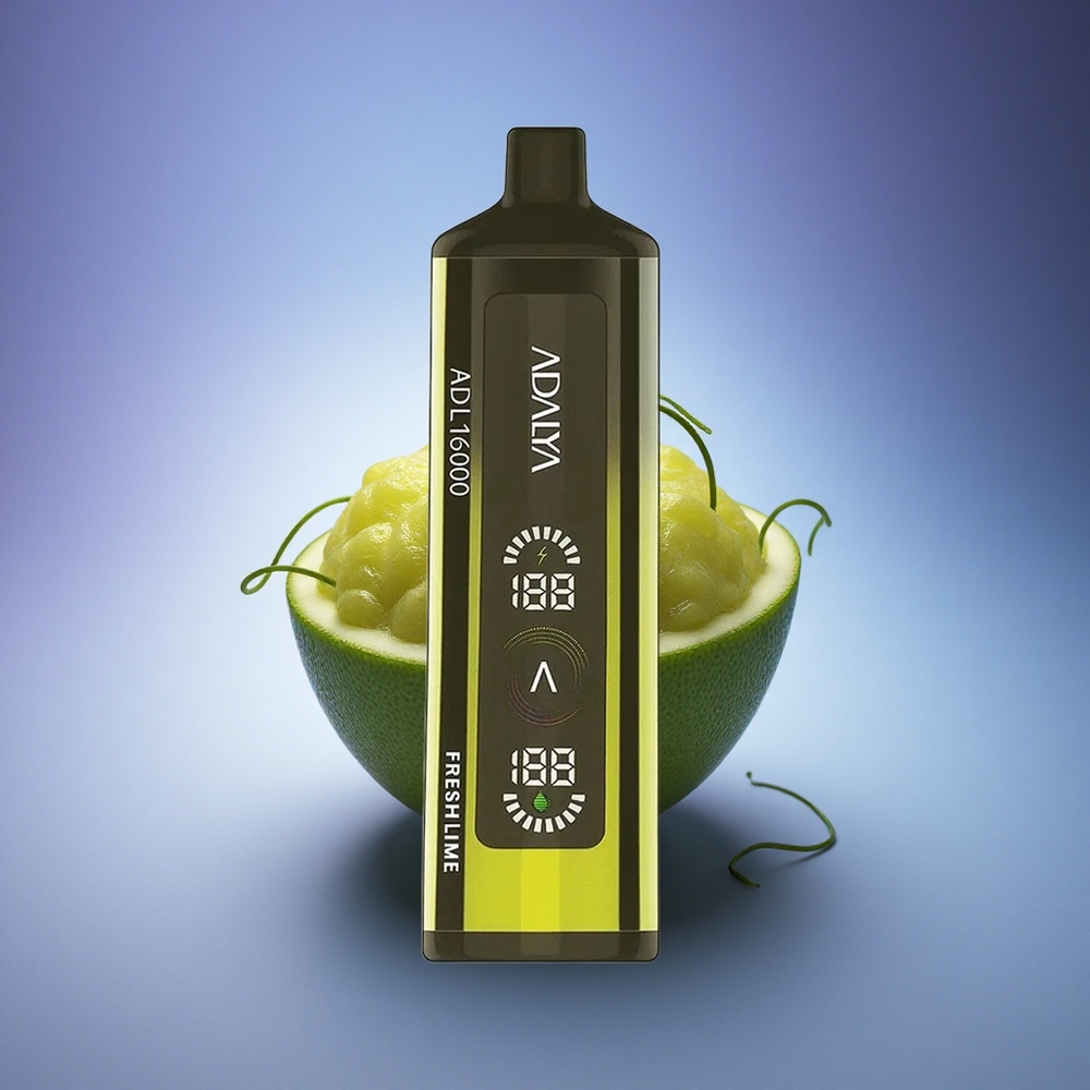 Adalya ADL 16000 PRO Свеж Лайм със Smart Mesh Coil и 1000 mAh