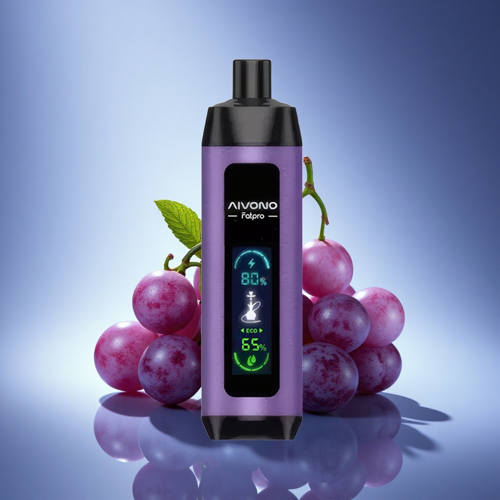 Aivono Aim Fatpro 22000 Гроздова Мента 5% Никотин 600mAh