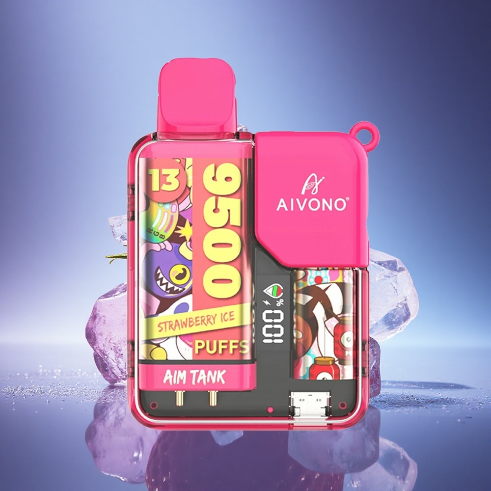 Aivono Aim Tank 9500 Ягодов сладолед с 5% никотин и 650mAh батерия