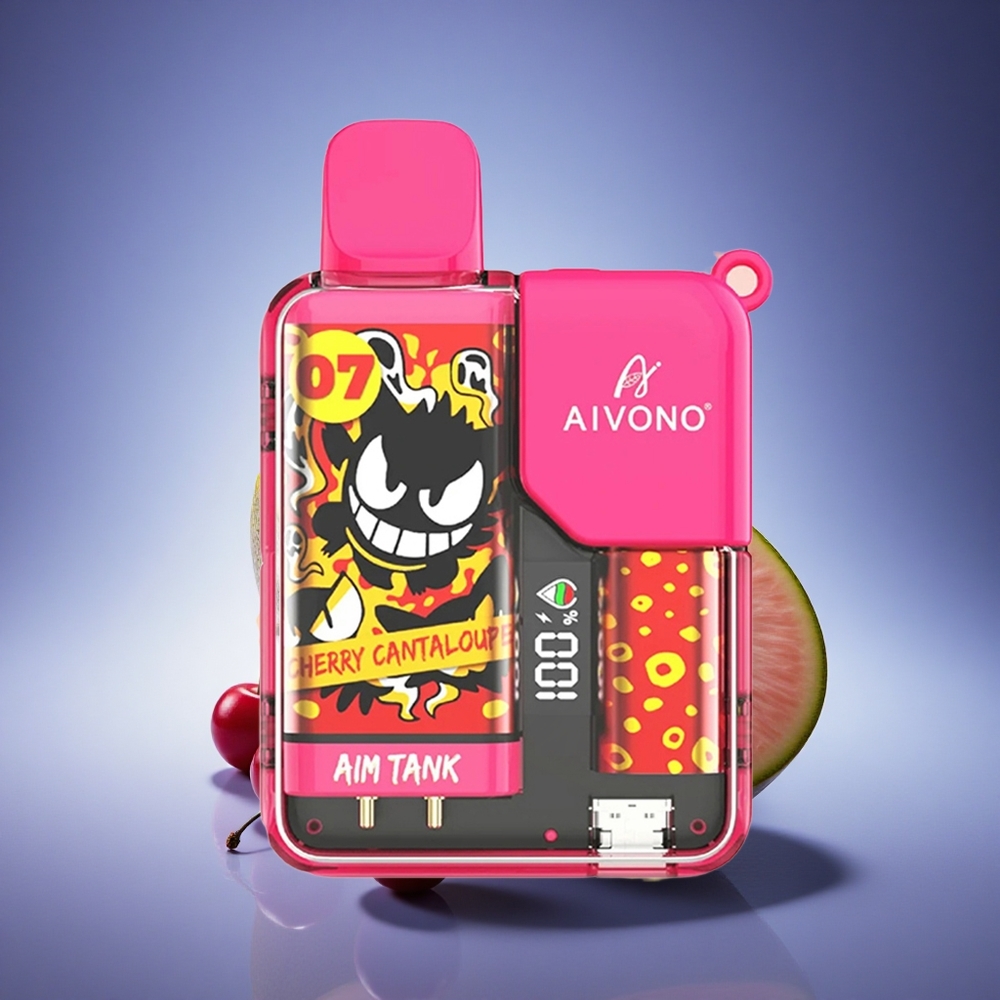 Aivono Aim Tank 9500 Черешова Пъпеш 650mAh 18ml 3% никотин