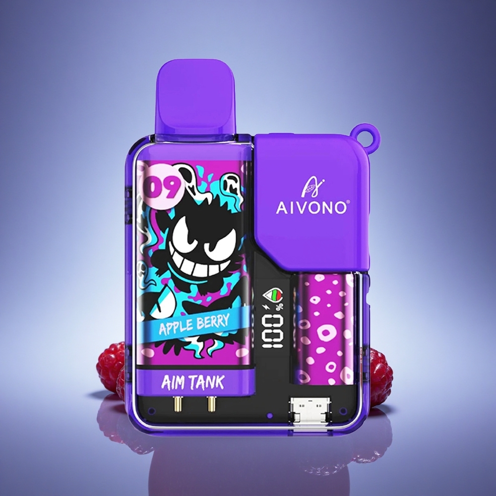 Aivono Aim Tank 9500 Ябълкова Боровинка 650mAh 3% Никотин