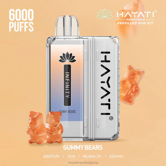 Hayati Infinity 6000 комплекта шушулки - 82P0151 Hayati Bulgaria гумени мечета