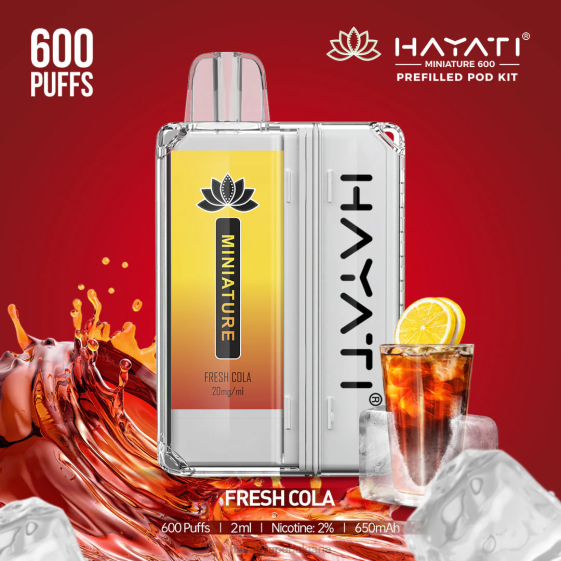 Hayati Miniature 600 комплекта шушулки - 82P035 Hayati Flavour List прясна кола