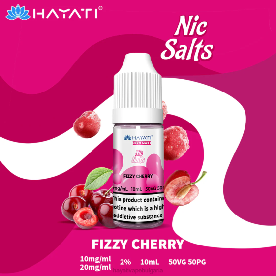 Hayati Pro Max никови соли - 82P0238 Hayati Vape Flavours газирана череша